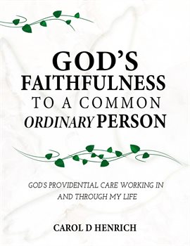 Cover image for God's Faithfulness to a Common Ordinary Person