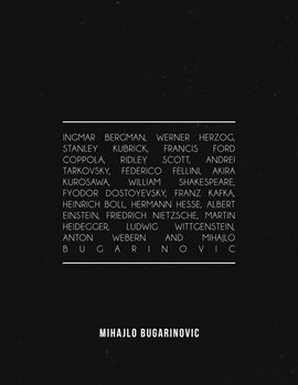 Cover image for Ingmar Bergman, Werner Herzog, Stanley Kubrick, Francis Ford Coppola, Ridley Scott, Andrei Tarkov