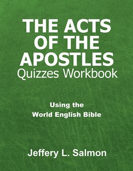 Cover image for The Acts of the Apostles Quizzes Workbook