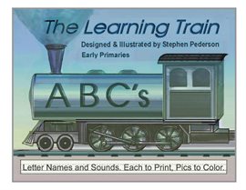 Imagen de portada para The Learning Train - ABC's