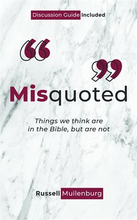 Cover image for Misquoted