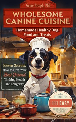 Cover image for Wholesome Canine Cuisine Homemade Healthy Dog Food and Treats: Eleven Secrets