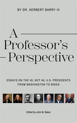 Cover image for A Professor's Perspective