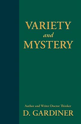 Cover image for Variety and Mystery