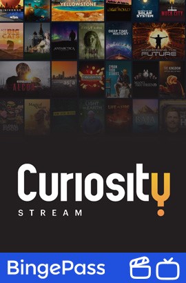 Cover image for Curiosity Stream BingePass