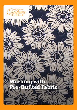 Imagen de portada para Session 2: What Can I Do with Prequilted Fabric