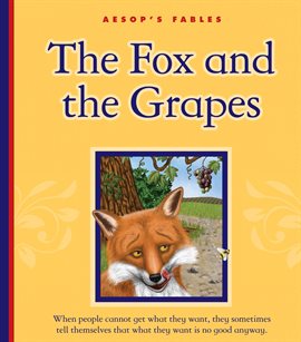 Imagen de portada para The Fox and the Grapes
