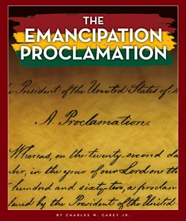 Cover image for The Emancipation Proclamation