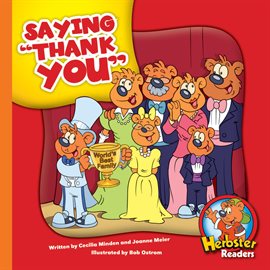Cover image for Saying 'Thank You'