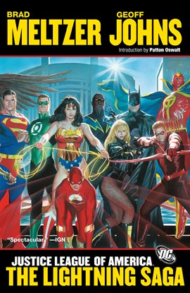 Cover image for Justice League of America: Lightning Saga