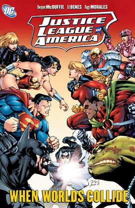 Cover image for Justice League of America: When Worlds Collide
