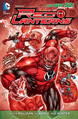 Cover image for Red Lanterns Vol. 1: Blood and Rage