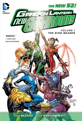 Cover image for Green Lantern: New Guardians Vol. 1: The Ring Bearer