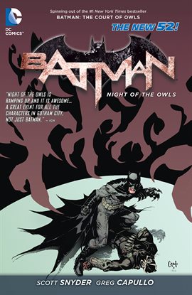 Cover image for Batman: Night of the Owls