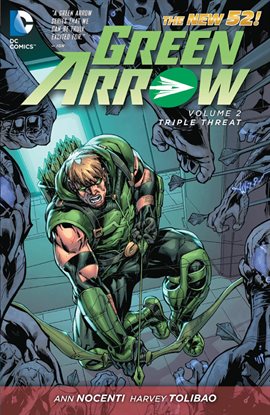 Cover image for Green Arrow Vol. 2: Triple Threat