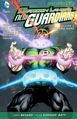 Cover image for Green Lantern: New Guardians Vol. 2: Beyond Hope
