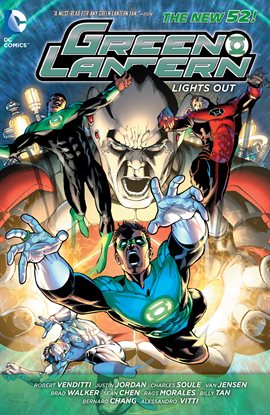Cover image for Green Lantern: Lights Out