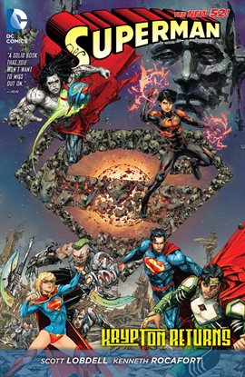 Cover image for Superman: Krypton Returns