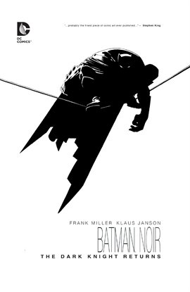 Cover image for Batman Noir: Dark Knight Returns