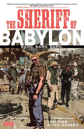Cover image for Sheriff of Babylon Vol. 1: Bang. Bang. Bang.