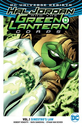 Cover image for Hal Jordan and the Green Lantern Corps Vol. 1: Sinestro's Law