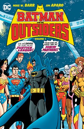 Cover image for Batman and the Outsiders Vol. 1
