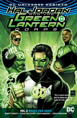 Cover image for Hal Jordan and the Green Lantern Corps Vol. 3: Quest for Hope