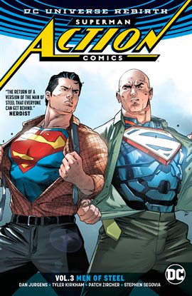 Cover image for Superman - Action Comics Vol. 3: Men of Steel