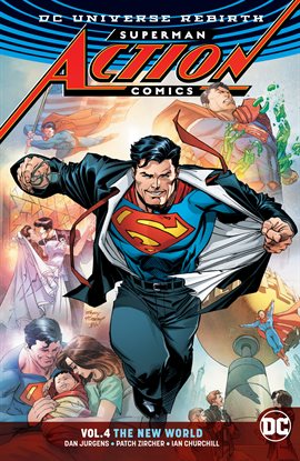 Cover image for Superman - Action Comics Vol. 4: The New World