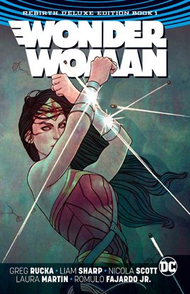 Cover image for Wonder Woman: The Rebirth Deluxe Edition - Book 1