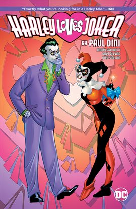 Cover image for Harley Loves Joker by Paul Dini