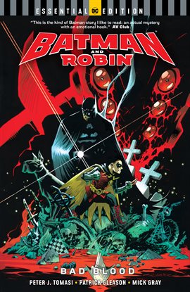 Cover image for Batman and Robin: Bad Blood (DC Essential Edition)