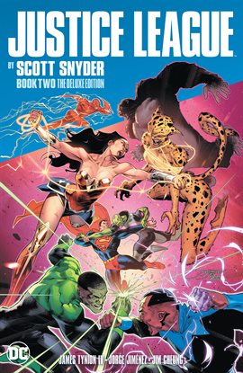 Cover image for Justice League by Scott Snyder Book Two Deluxe Edition