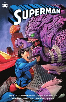 Cover image for Superman: Man of Tomorrow Vol. 1: Hero of Metropolis