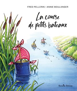 Cover image for La course de petits bateaux