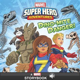 Cover image for Super Hero Adventures: Dino-mite Danger!
