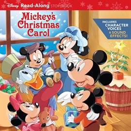 Cover image for Mickey's Christmas Carol Read-Along Storybook