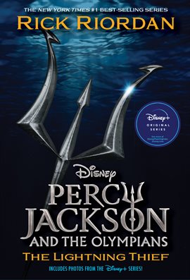 Cover image for Percy Jackson and the Olympians, Book One: The Lightning Thief Disney+ Tie-in Edition
