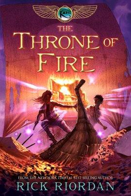 Cover image for The Throne of Fire