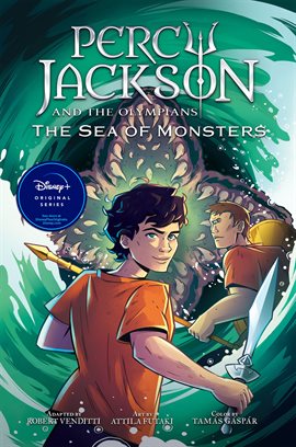 Cover image for Percy Jackson and the Olympians: The Sea of Monsters