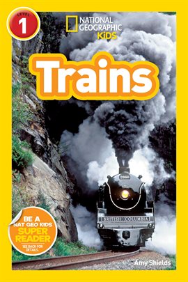 Cover image for National Geographic Readers: Trains