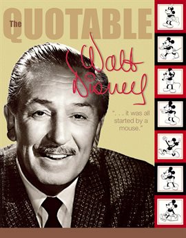 Cover image for The Quotable Walt Disney