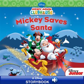 Cover image for Mickey Saves Santa