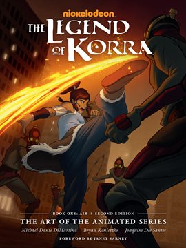 Cover image for The Legend of Korra: The Art of the Animated Series-Book One: Air Second Edition