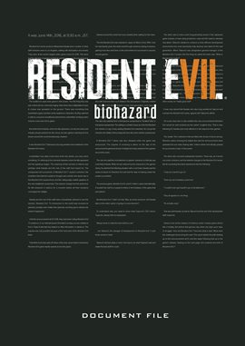 Cover image for Resident Evil 7: Biohazard Document File