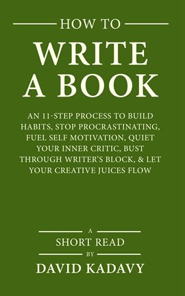 Imagen de portada para How to Write a Book