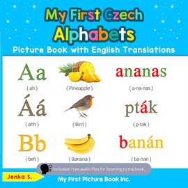 My First Czech Alphabets Picture Book With English Translations