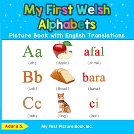My First Welsh Alphabets Picture Book With English Translations My First Welsh Alphabets Picture Book With English Translations