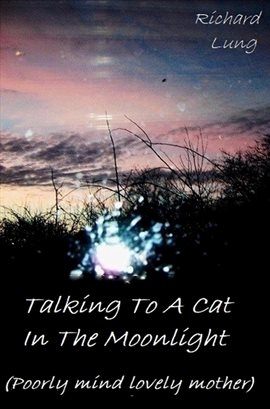 Cover image for Talking to a Cat in the Moonlight (Poorly Mind Lovely Mother)