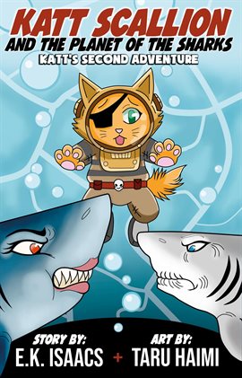 Cover image for Katt Scallion and the Planet of the Sharks